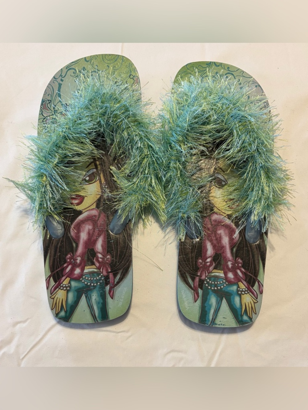 BRATZ Y2K Flip Flops- Women's size 8.5-9